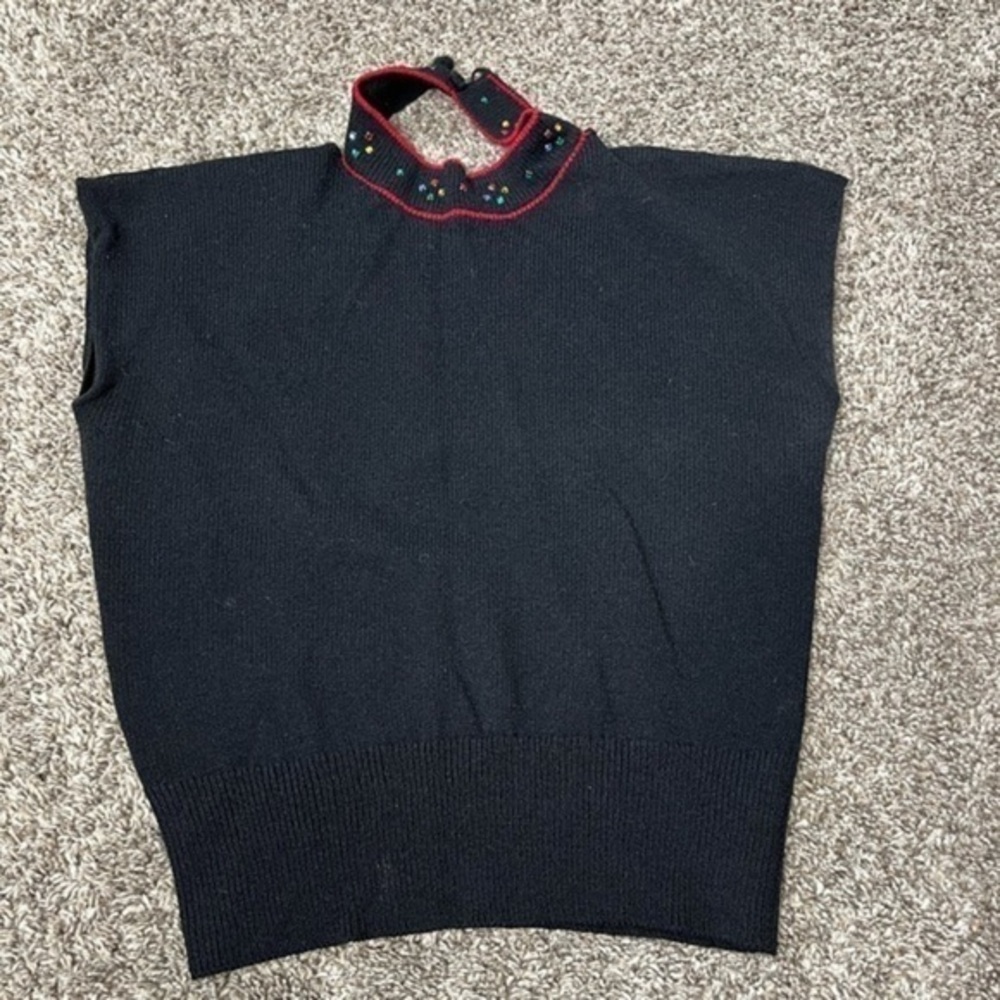 Helen Hsu Knit Sleeveless Top small